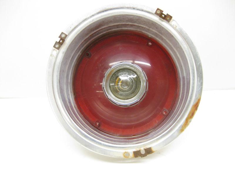 1963 ford galaxie, tail light trim  housing lense difficult 2 find & good