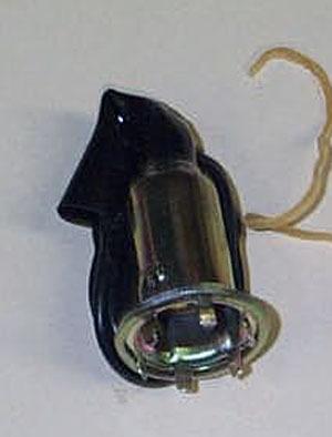 50's 60's 70's gm tail & park lamp pig tail & socket