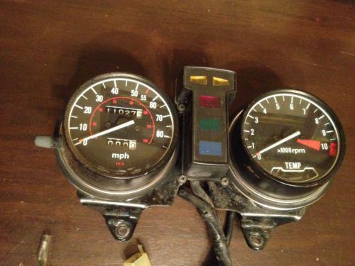1980 honda cx500 cx 500 speedometer tachometer indicator gauges oem