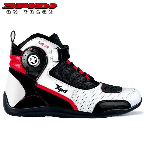Spidi x-ultra wrs riding shoes white / black / red 45 euro