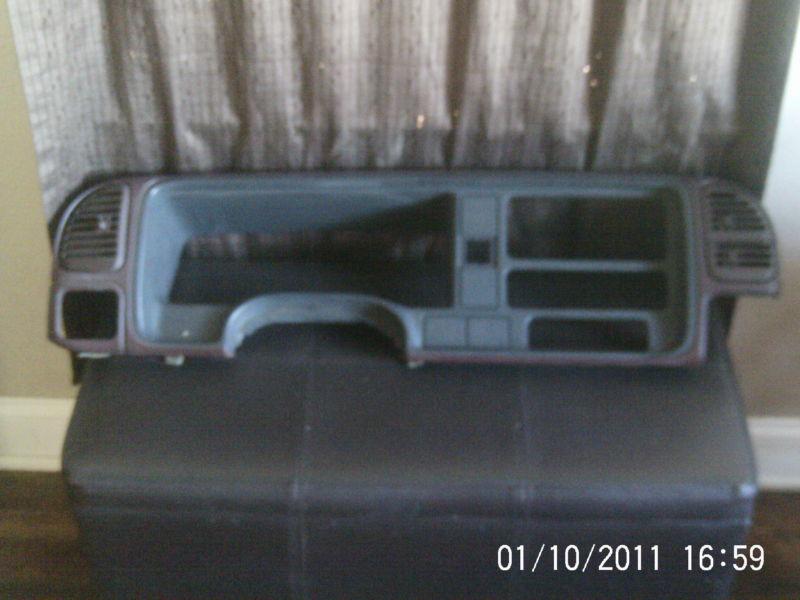 Chevy tahoe suburban yukon 95-99 dash panel bezel gmc burgundy instrument truck