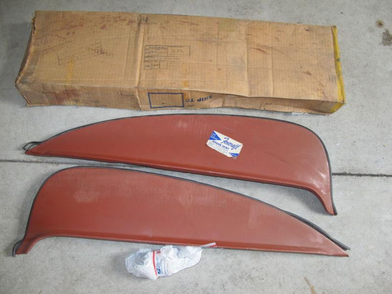 1964 comet fender skirts all models except wagon new "foxcraft" all metal !!!!