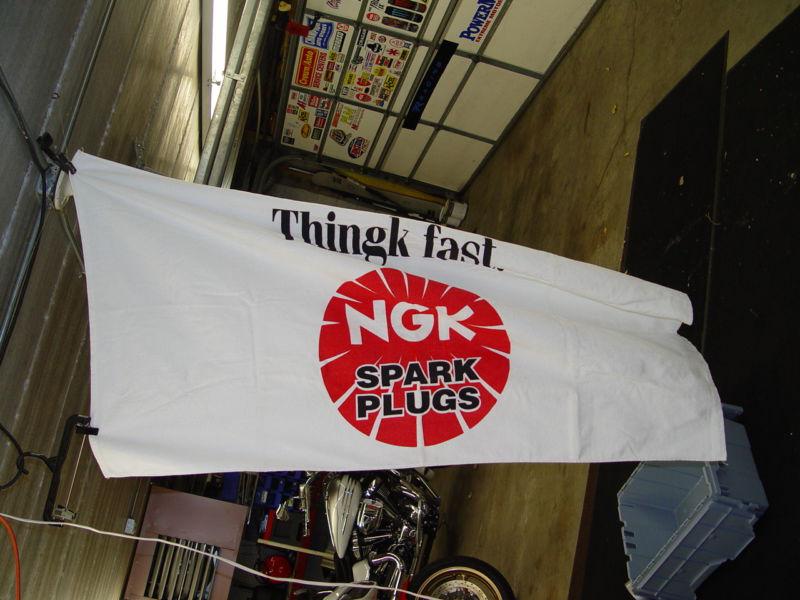 New ngk racing spark plugs beach towel