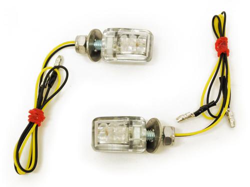 Custom led turn signal indicator lights for honda cbr 600 954 1000 1100 rr