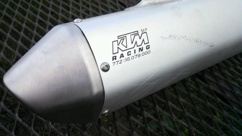 Ktm 350sxf stock exhaust 2011 