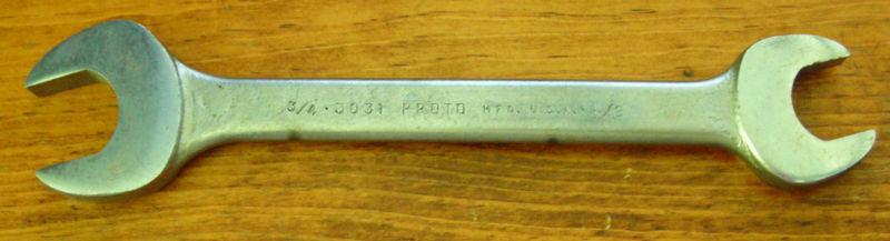 Proto tool #3031 open end wrench 5/8 & 3/4" good condition