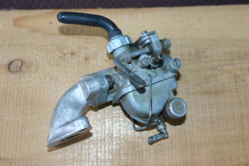 Rare and nice!!!!! vintage keihin carb and manifold for your 69/70 honda z50