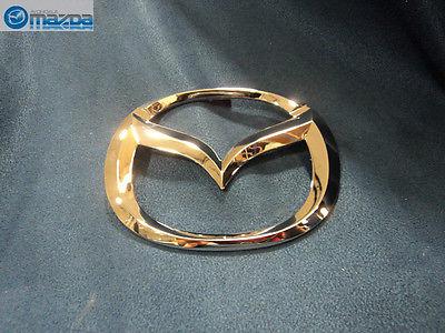 Mazda protege, protege 5 & millennia new oem front chrome mascot emblem