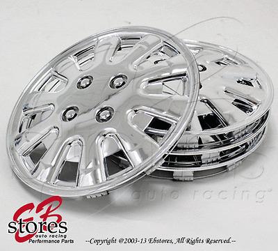 15" inches chrome hubcap style#303- 4pcs set of 15 inch wheel skin cover hub cap