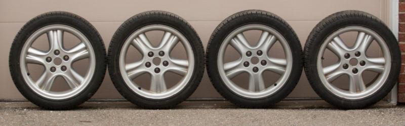 Jaguar xjr penta wheels with pirelli four seasons 245/40/18 tires