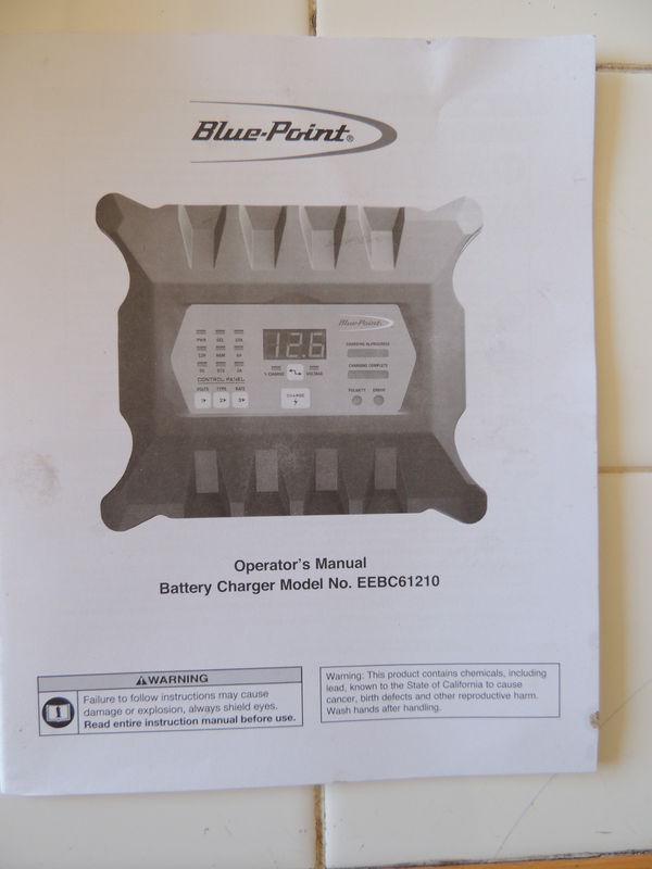Blue Point- Intelligent Battery Charger 6/12V, 10/6/2A, US $40.00, image 5