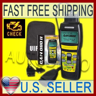 Obd ii check engine light reset scan tool auto scanner obd2 trouble code reader