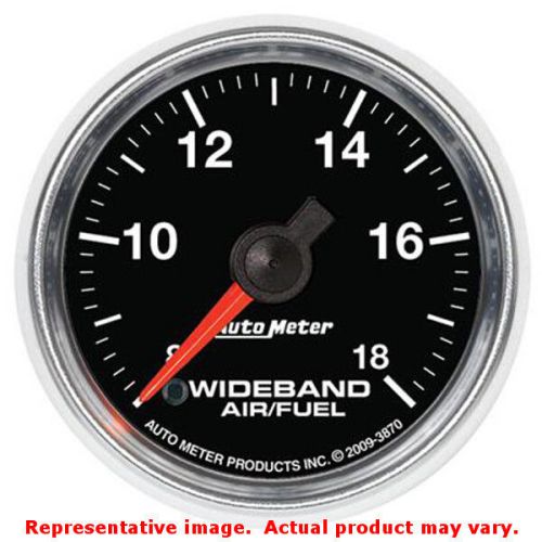 Auto meter 3870 gs series bright anodized 2-1/16&#034; (52.4mm) range: 8:1-18:1 afr