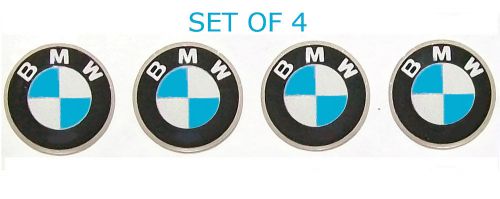 Set of 4 bmw remote key fob emblem decal self-adhesive stickers 11mm