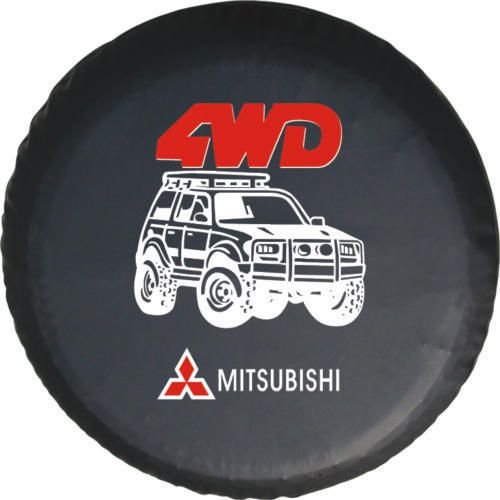 Purchase SPARE WHEEL TIRE COVER DIY UNIVERSAL FOR MITSUBISHI PAJERO 15