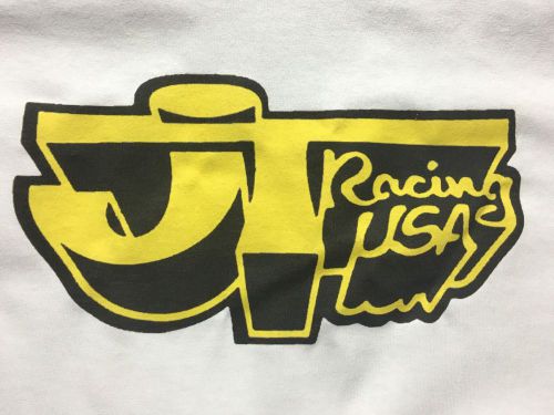 Vintage mx t-shirt jt racing lrg kawasaki,suzuki,yamaha,honda,jt racing,oakley