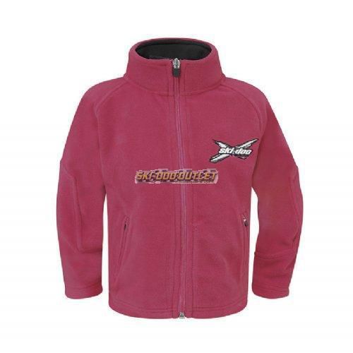 Ski-doo kids x-team fleece - raspberry