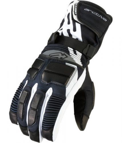 Arctiva comp s6 rr mens insulated snowmobile long gloves black