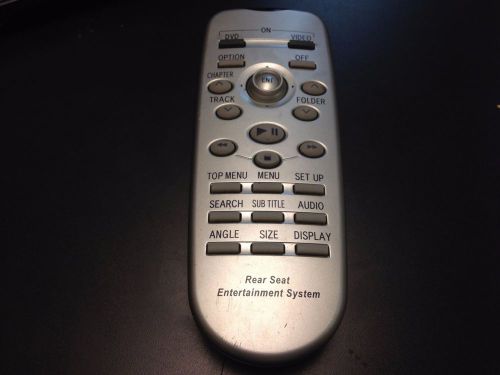 Toyota rear dvd entertainment remote control part #86170-45020