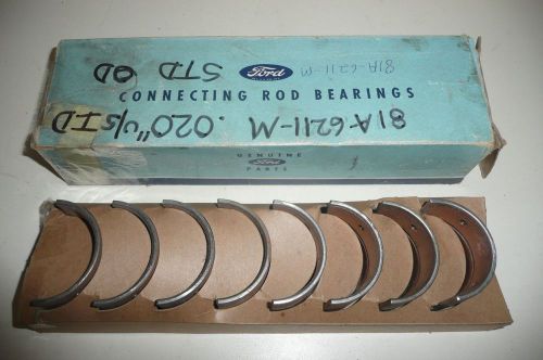 39 42 ford v8-85 flathead rod bearing set .020 u/s nos 40 41 1939 1940 1941 1942