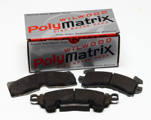 Wilwood brake pads p/n#15a-6219k &#034;a&#034; compound metric type gm howe calipers d154