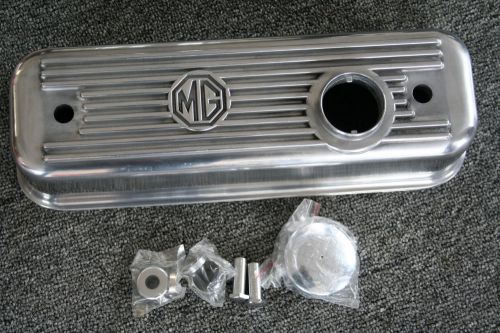 Mgb alloy valve cover with fitting kit