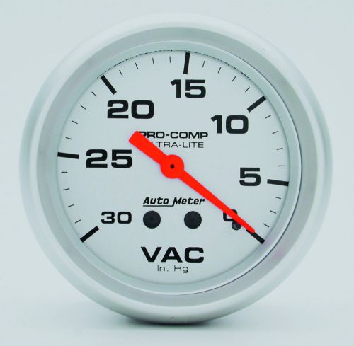 [4484] *** new!!!  autometer mechanical vacuum gauge 2 5/8&#034; dial face**