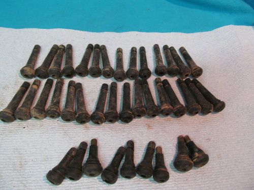 Lot of 39 vintage valve stems eha germany pacific dill 1 1/2&#034; 1 3/4&#034; 2 1/2&#034;