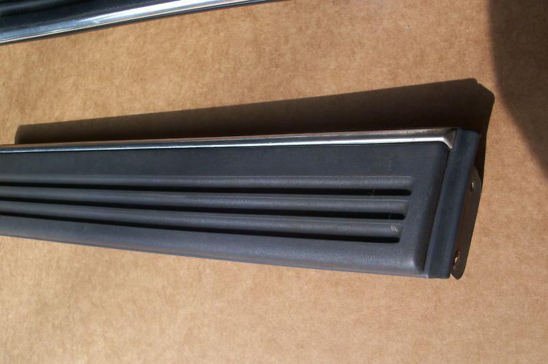 1991 lincoln mark vii lsc standard gray exterior  trim moulding, nice !!!