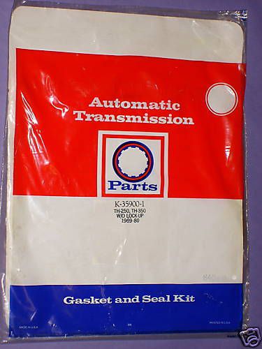 Trans gasket &amp; seal kit k-35900-1, 1969 gm th-250 and th-350 w/o lock-up