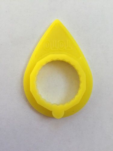 Toto loose wheel nut indicators 50 piece x 21mm yellow pointers