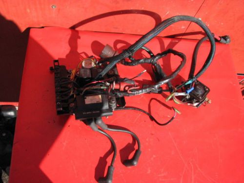 1995 outboard motor 48 50 hp wiring harness omc evinrude trim relay 585040 red