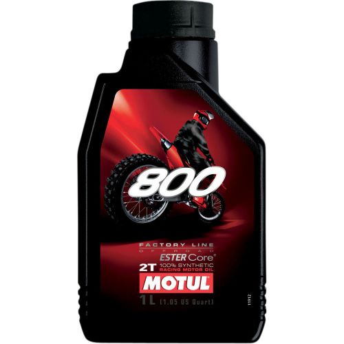 Motul 104038 800 2t off-road synthetic oil 1 liter