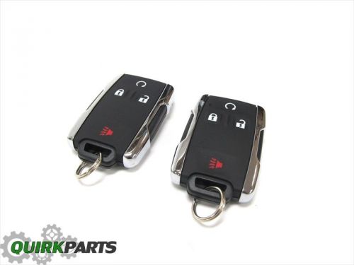 2015 gmc canyon remote start system kit w/ fobs non-theft detterent oem new
