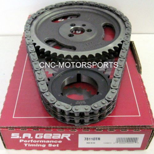 Bbc bb chevy 396 427 454 sa gear .250 double roller timing chain thrust bearing