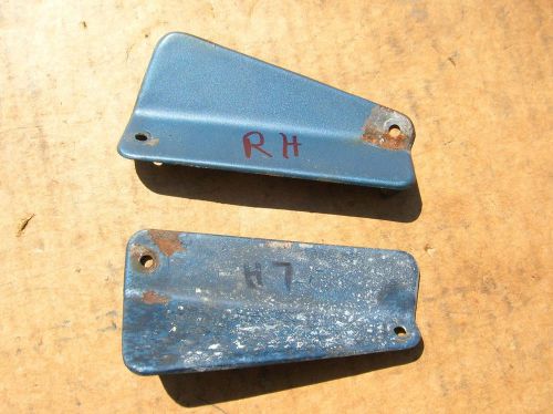 1965 ford fairlane door vent window frame bolt access panels,covers.set-2.gc.