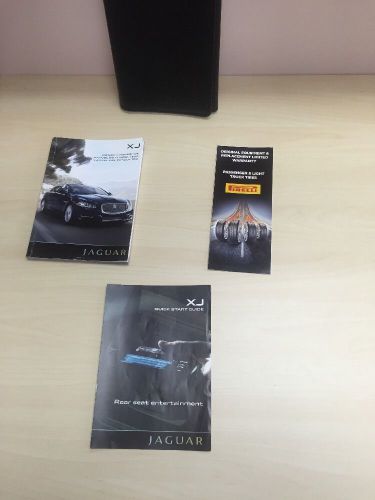 2012 jaguar xj  owners manual