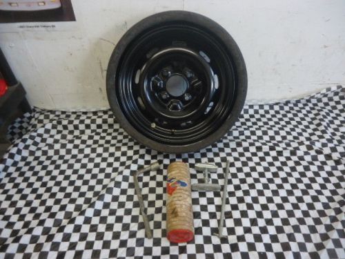 1974,75,76,77,78 datsun 260z/280z space saver spare tire with bottle/tools!!
