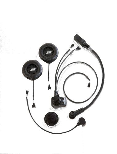 J&amp;m performance series clamp-on headset for flip front helmet