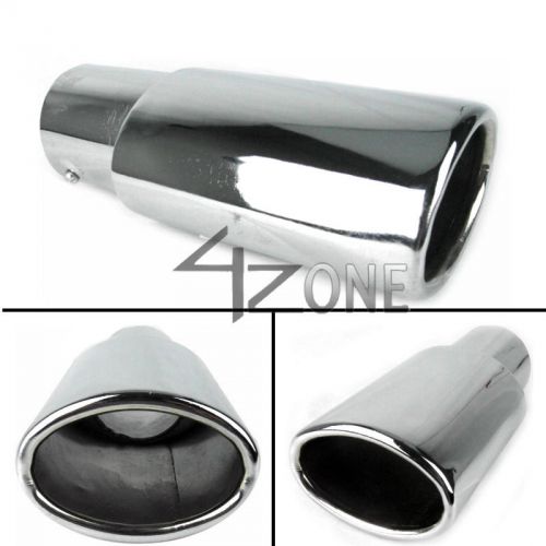 Pilot pmz-011 chrome plated exhaust tip extension fit mitsubishi