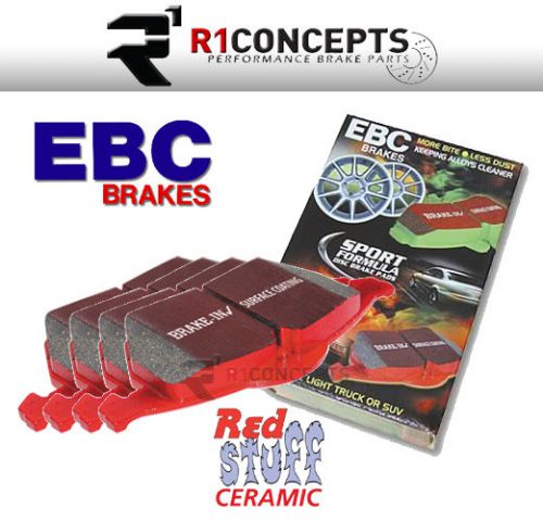 Ebc redstuff ceramic low dust brake pads - dp3369/2c - front