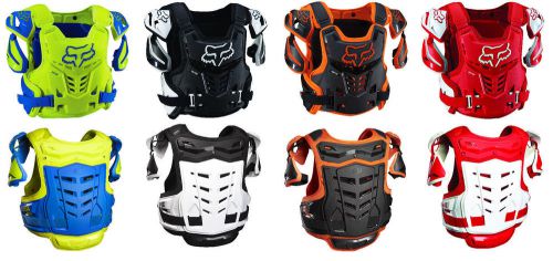 New 2016 fox racing raptor ce chest protector roost guard adult dirtbike offroad