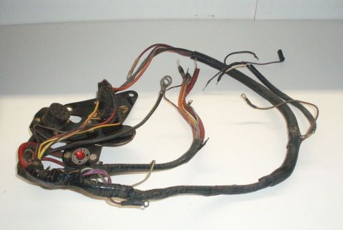 Mercruiser 3.0 wire harness with 50 amp breaker and mounting bracket