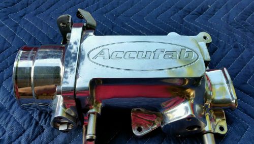 Accufab 4.6l 2v 75mm throttle body &amp; plenum combo - mustang