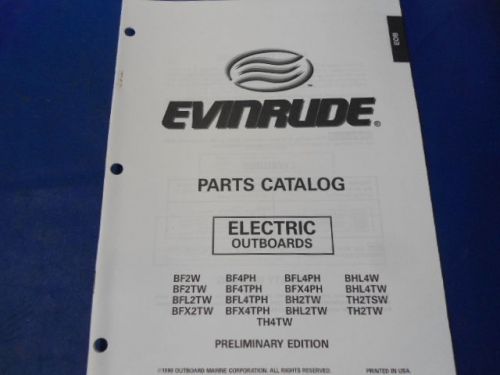 1998  evinrude parts catalog , eob models