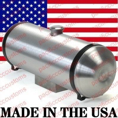 Spun aluminum fuel tank with sump for fuel injection 10 x 30 inch center fill