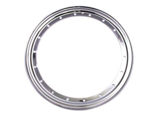 Bassett chrome steel beadlock ring 15 in wheels p/n 50lc