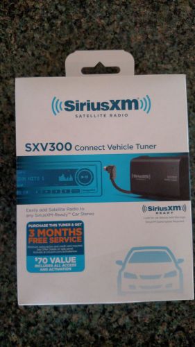 Sirius xm radio connect vehicle tuner