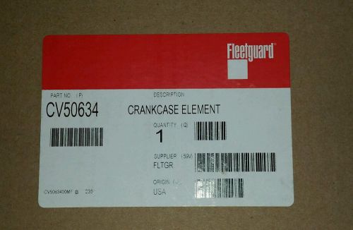 Two * cummins isx/ism crankcase breather filter    cv50634 genuine fleetguard