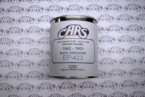 1942-1953 buick turquoise engine paint quart can ep423